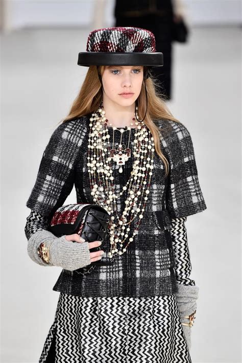 Chanel models fall 2016